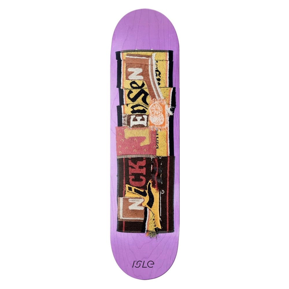 Isle Skateboards Nick Jensen Pub Series Skateboard Deck 8.0"