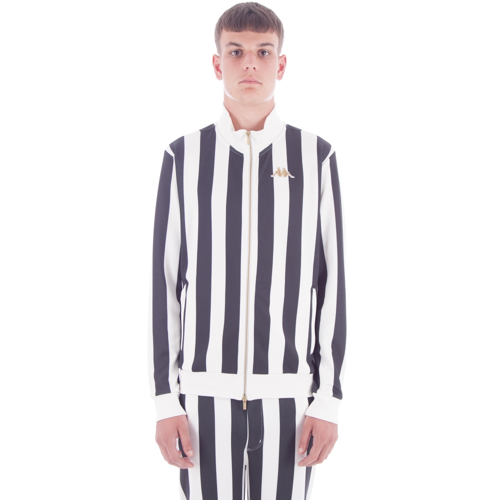 Kappa Kontroll TO.80 Authentic Stripes Jacket (White/Black)
