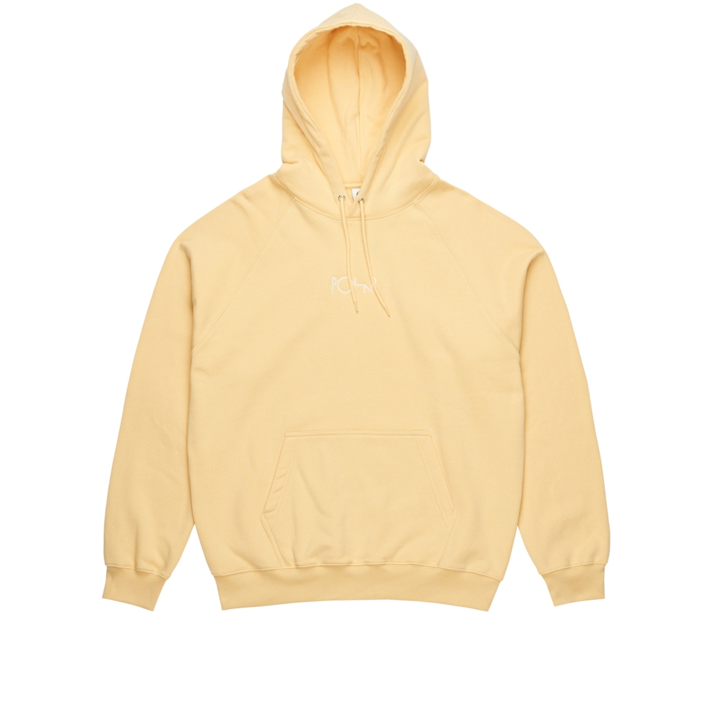 Polar Skate Co. Default Pullover Hooded Sweatshirt (Light Yellow) - KEN ...
