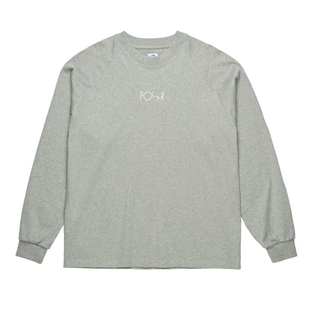 Polar Skate Co. Default Long Sleeve T-Shirt (Heather Grey)