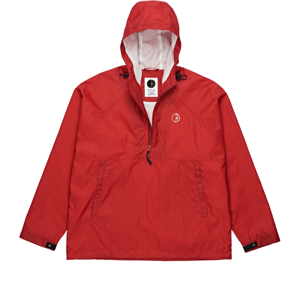 Polar Skate Co. Ripstop Anorak Jacket (Red)
