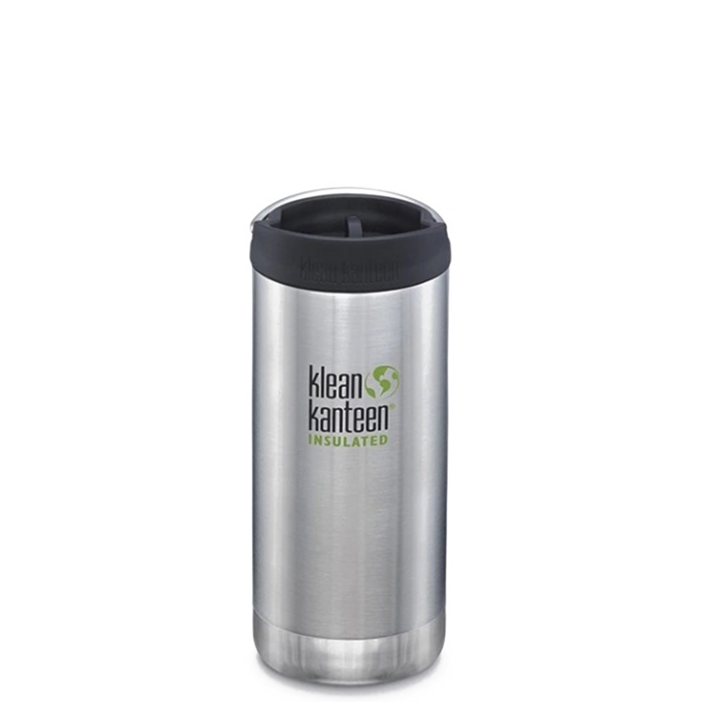 Klean Kanteen 355ml TKWide Insulated Bottle w/Café Cap 3.0 (Stainless Steel)