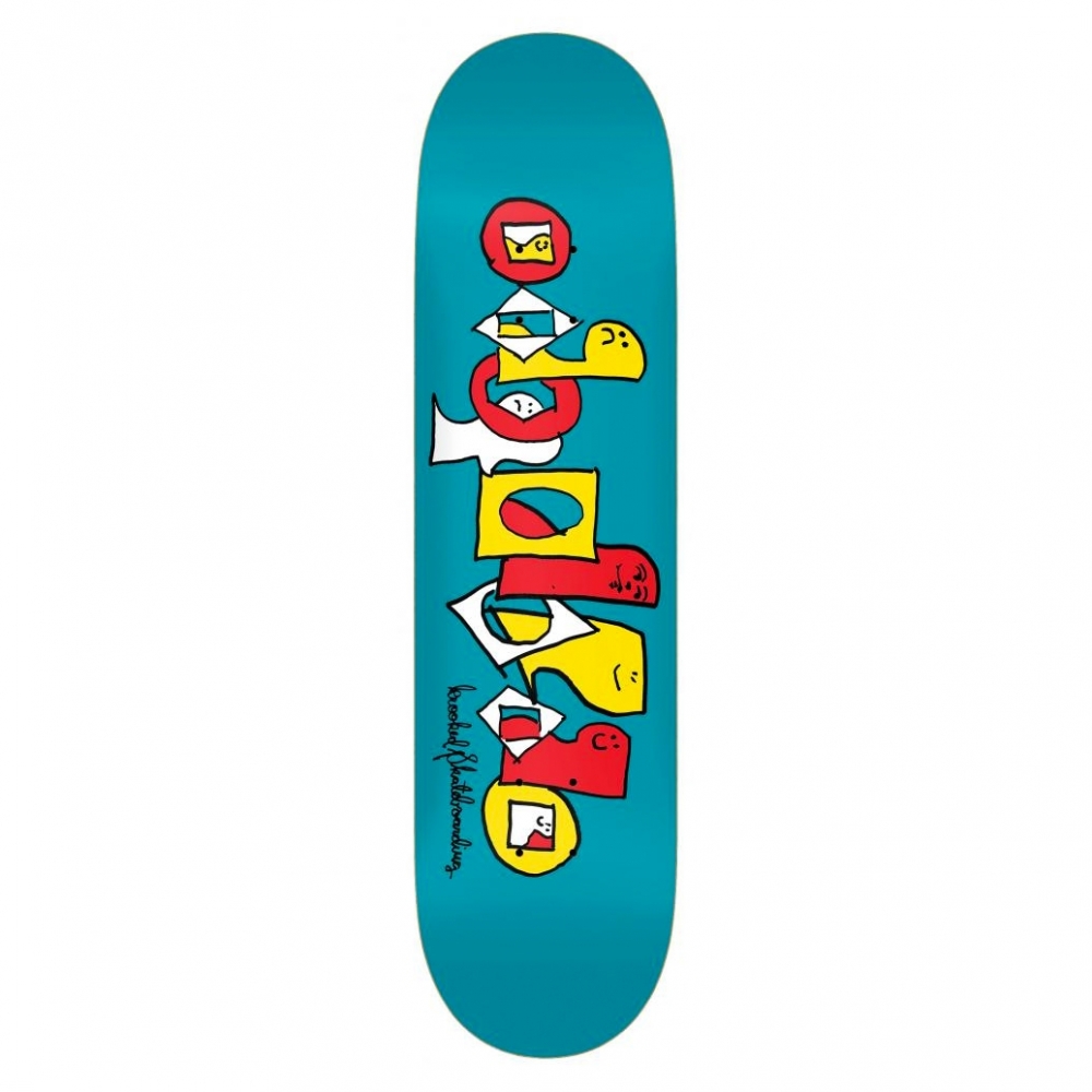 Krooked Pals Team Skateboard Deck 8.25" (Blue)