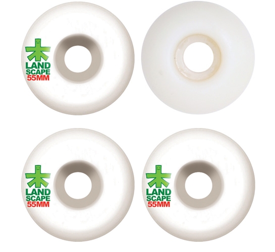 Landscape Skateboard Wheels - 55mm OG Logo
