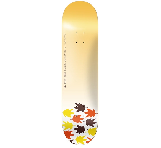 Landscape Autumn Seasonal Leaves Skateboard Deck 8.125"