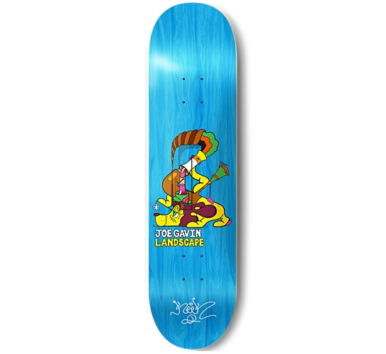 Landscape Joe Gavin x Krek Skateboard Deck 8.25"