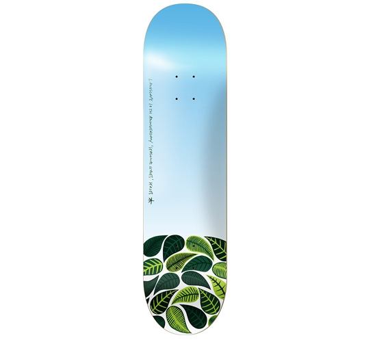 Landscape Spring Seasonal Leaves Skateboard Deck 7.875"