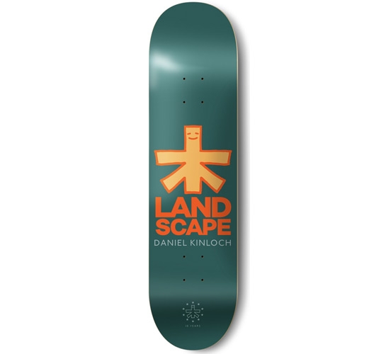 Landscape Daniel 'Snowy' Kinloch Pro Logo Skateboard Deck 7.75"