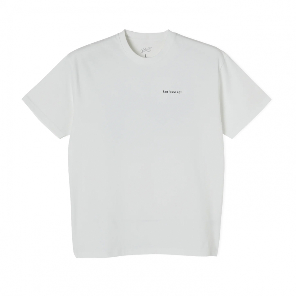 Last Resort AB Ball T-Shirt (White/Blue) - LR-D7-BALLTEE-WHT - Consortium
