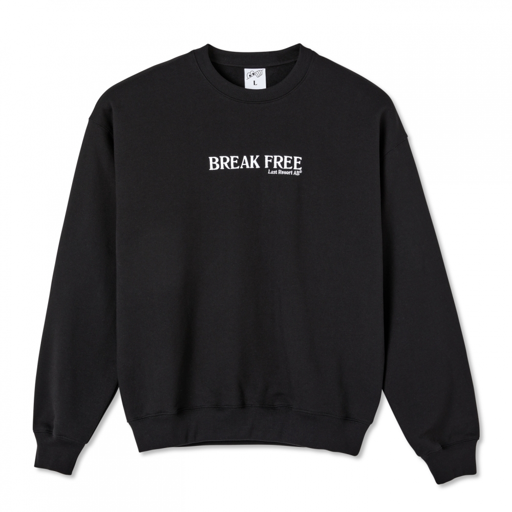 Last Resort AB Break Free Crew Neck Sweatshirt (Black)