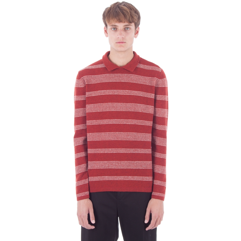 Levi's Vintage Clothing Knit Shirt (Red Wool Multi) - Consortium.
