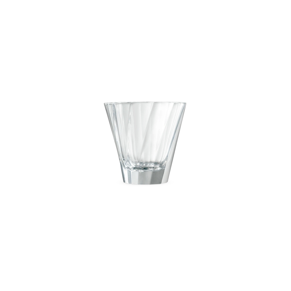 Loveramics Urban Glass 180ml Twisted Cappuccino Glass (Clear)