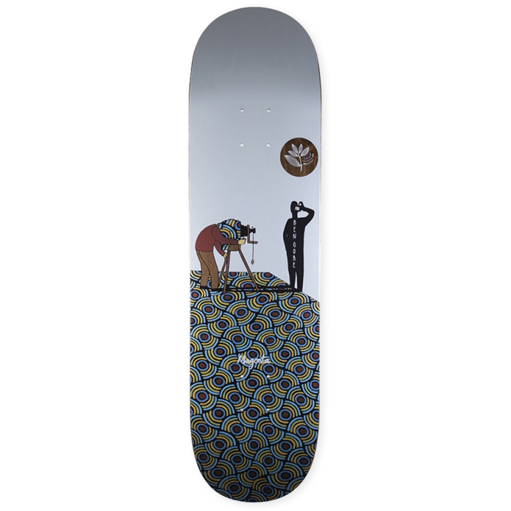 Magenta Ben Gore Photographer Skateboard Deck 8.4"