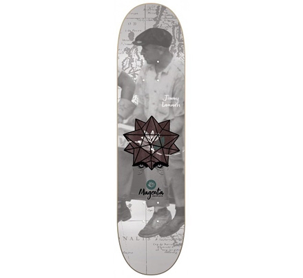 Magenta Skateboards Jimmy Lannon Mind Connect Skateboard Deck 8.4"