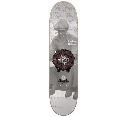 Magenta Skateboards Koichiro Uehara Mind Connect Skateboard Deck 8.125"