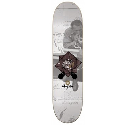 Magenta Skateboards Soy Panday Mind Connect Skateboard Deck 7.875"