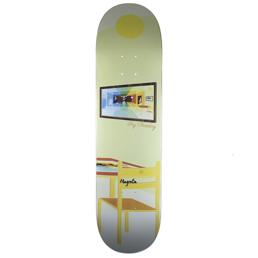 Magenta Soy Panday Sleep Series Skateboard Deck 7.75"