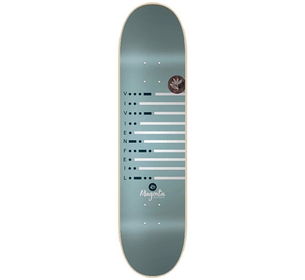 Magenta Skateboards Vivien Feil Communication Skateboard Deck 8.125"