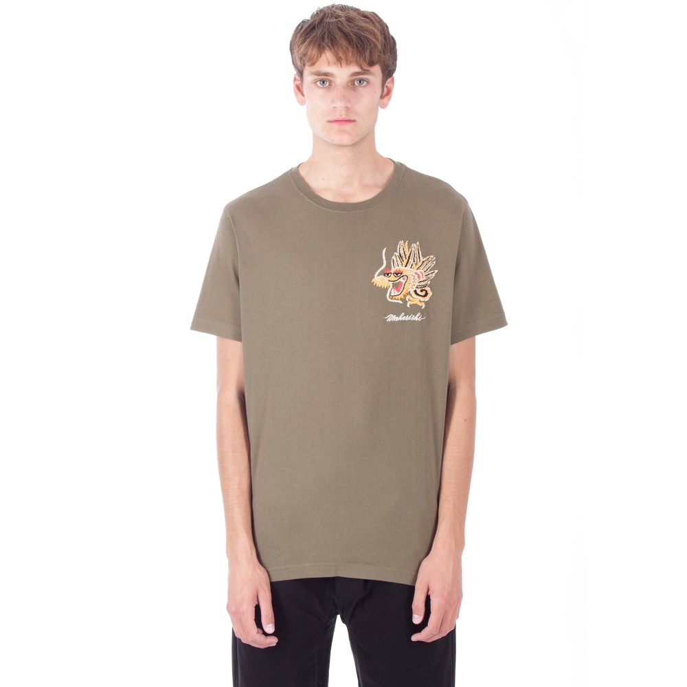 Maharishi Golden Dragon T-Shirt (Maha Olive)