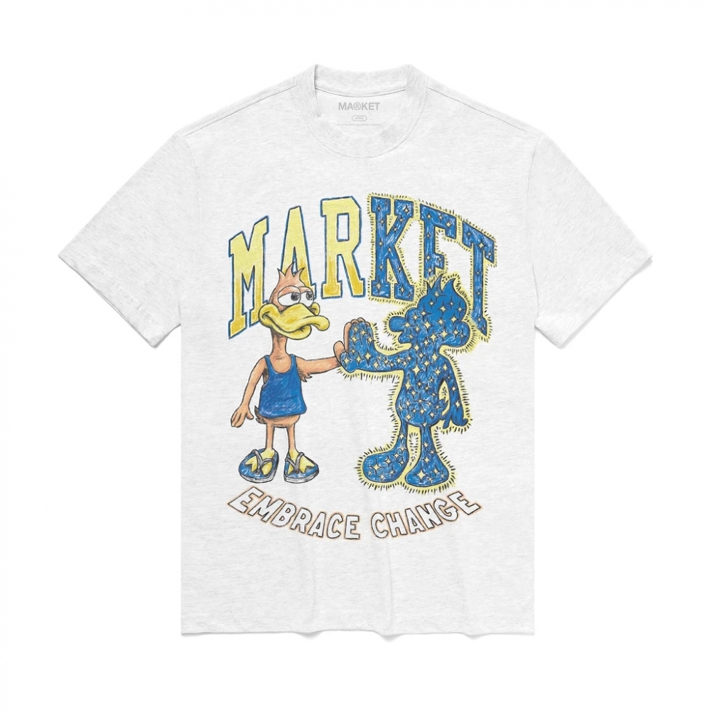 Market Dark And Light Duck T-Shirt (Ash)