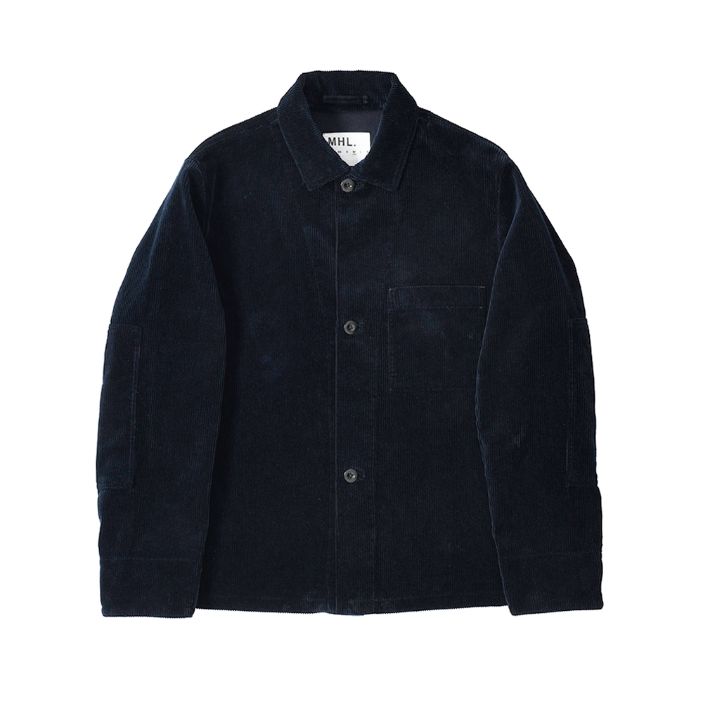 MHL by Margaret Howell 3 Button Heavy Corduroy Jacket (Midnight)