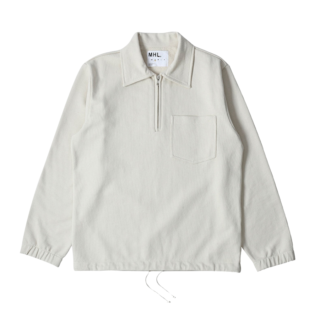 MHL by Margaret Howell Dry Loopback Jersey Track Top (Chalk)
