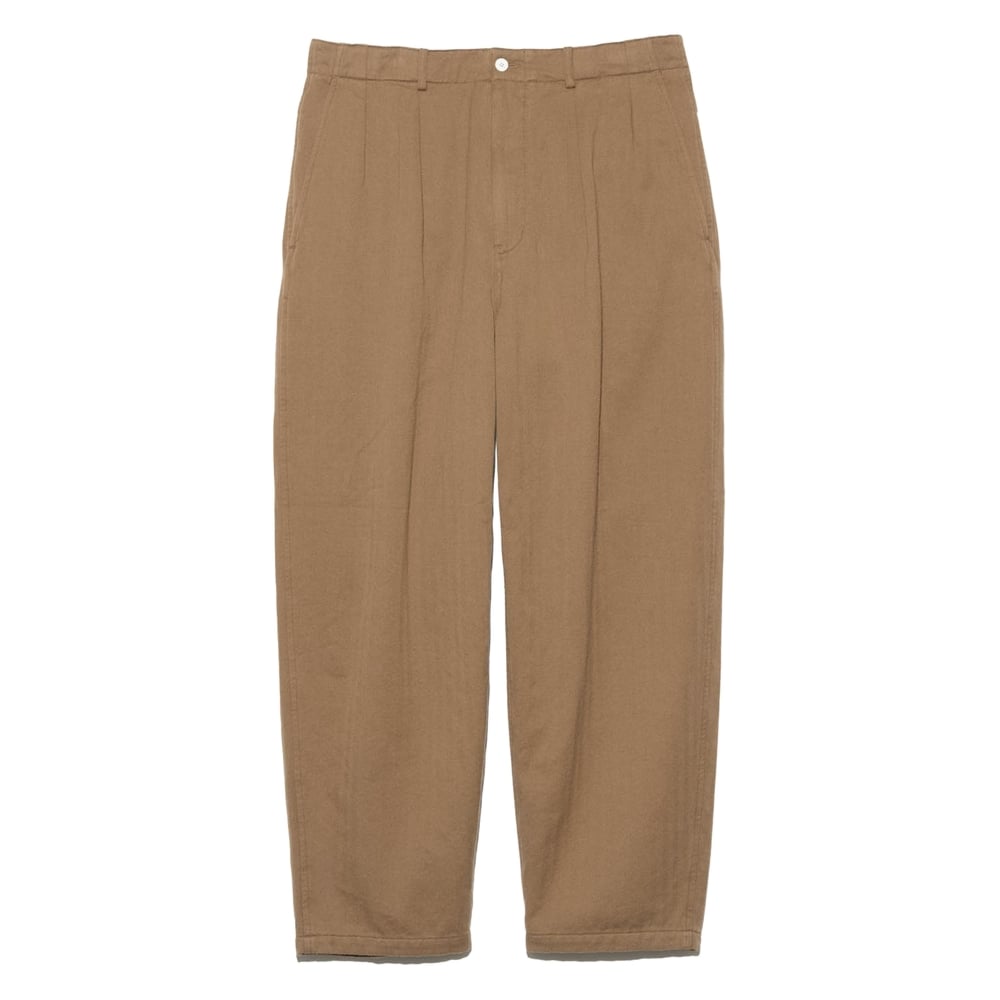 nanamica Cotton Wool Pants (Ocean Sand) - S24FC018E-OS - Consortium