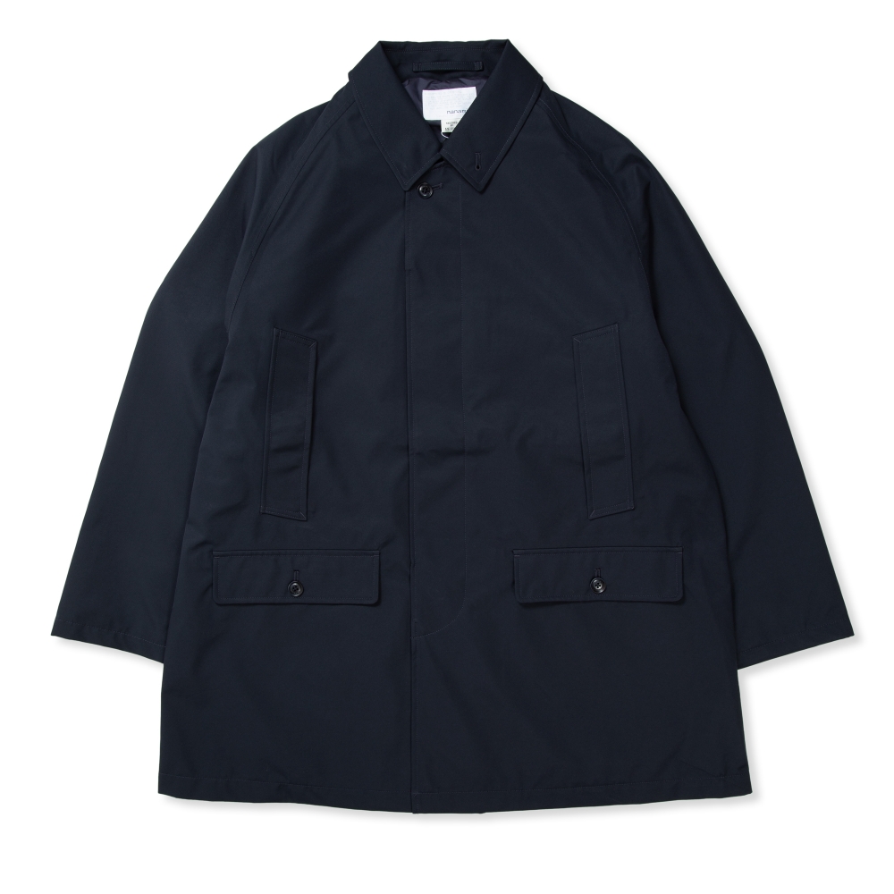 nanamica GORE-TEX Short Soutien Collar Coat (Navy)