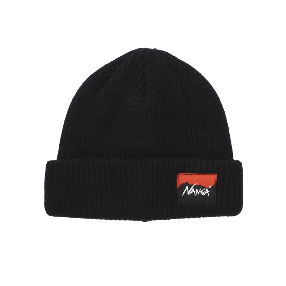 Nanga Box Logo Bulky Beanie (Black)