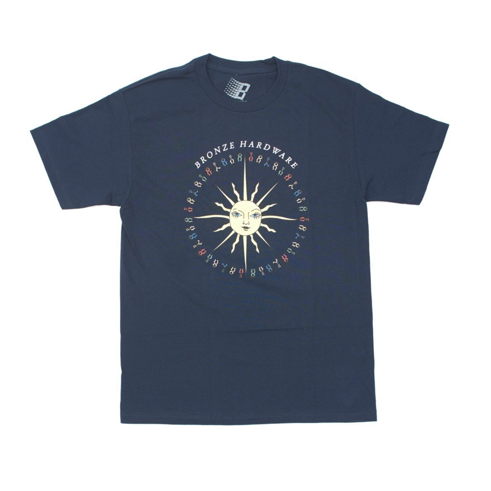 Bronze 56k Peace Love And Hardware T-Shirt (Navy)