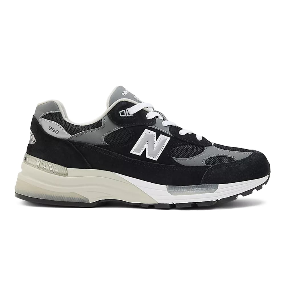 New Balance 992 'Made in USA' (Black/Grey/White)