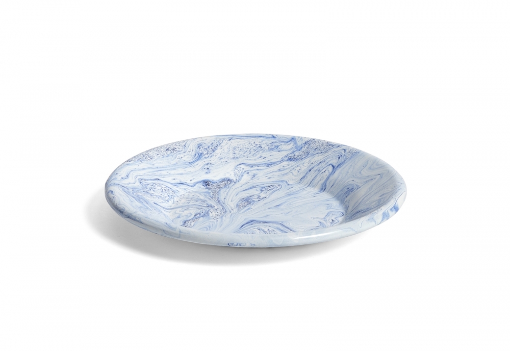 HAY Soft Ice Lunch Plate (Blue)