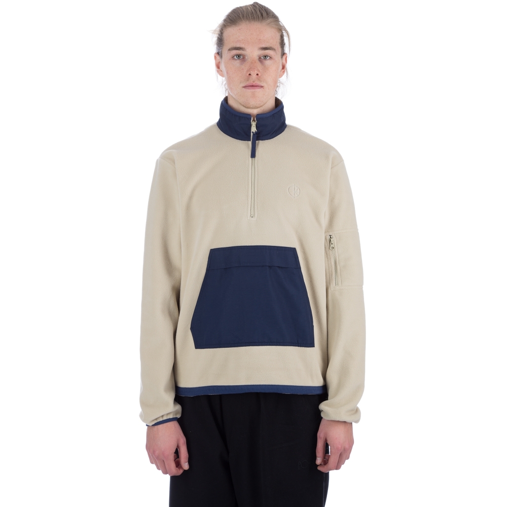 Polar Skate Co. Gonzalez Fleece Jacket (Sand/Navy)