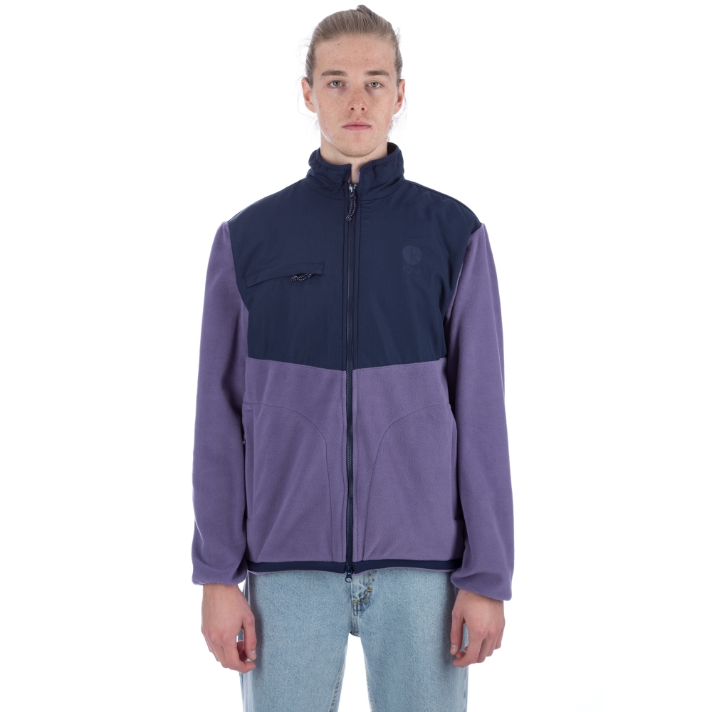 Polar Skate Co. Halberg Fleece Jacket (Lilac/Navy)