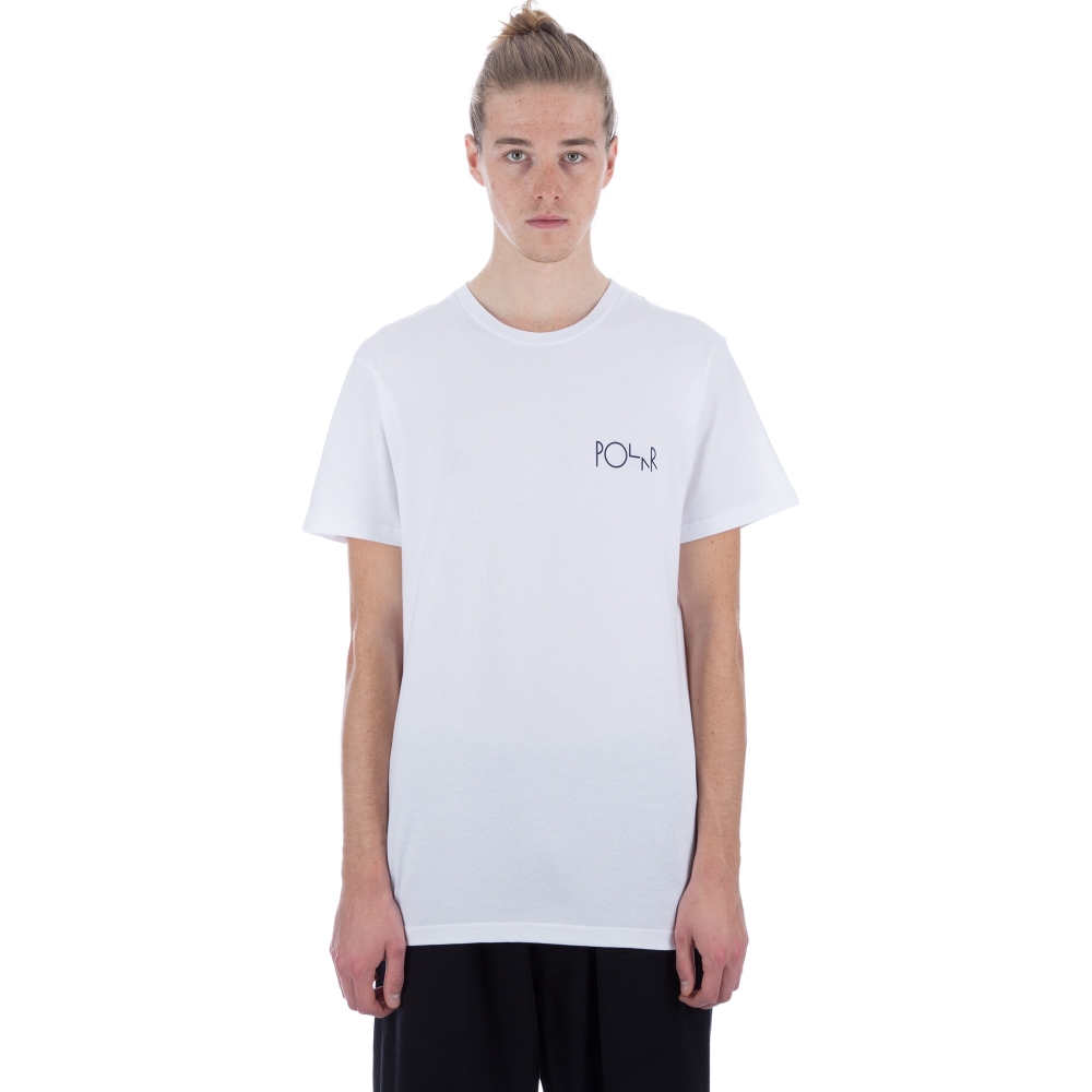 Polar Skate Co. Man With Dog 1 T-Shirt (White)