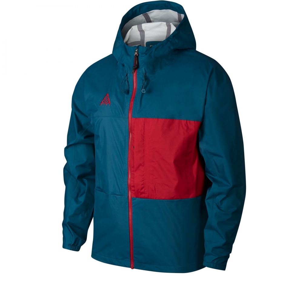 Nike ACG 2.5L Packable Jacket (Midnight Turquoise/Noble Red)