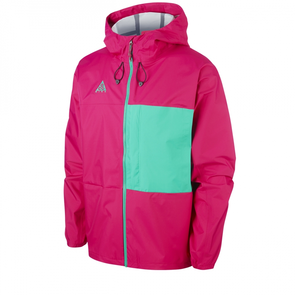 Nike ACG 2.5L Packable Jacket (Sport Fuchsia/Lucid Green)