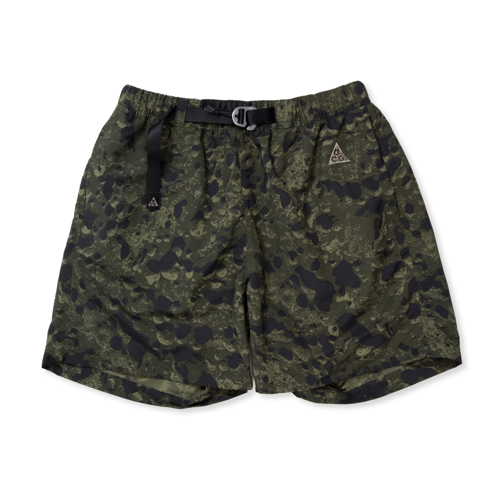 Nike ACG All-Over Print Trail Shorts (Sequoia/Black/Moon Fossil)