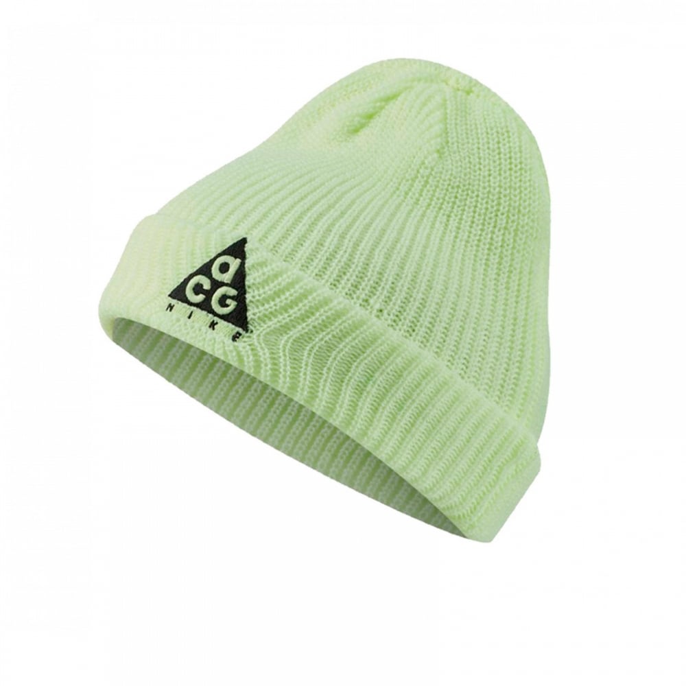 Nike ACG Beanie Barely Volt Black AV4775 701 Consortium
