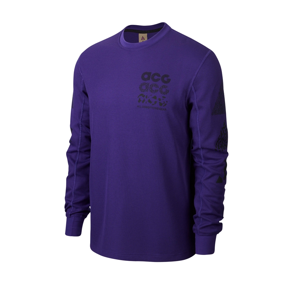 Nike ACG GX Long Sleeve Waffle Shirt (Court Purple)
