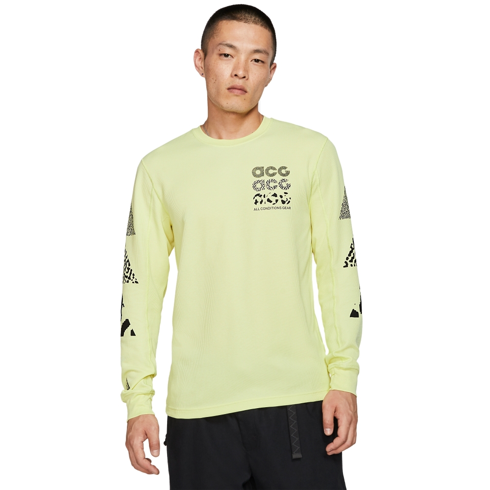 Nike ACG GX Long Sleeve Waffle Shirt (Luminous Green)