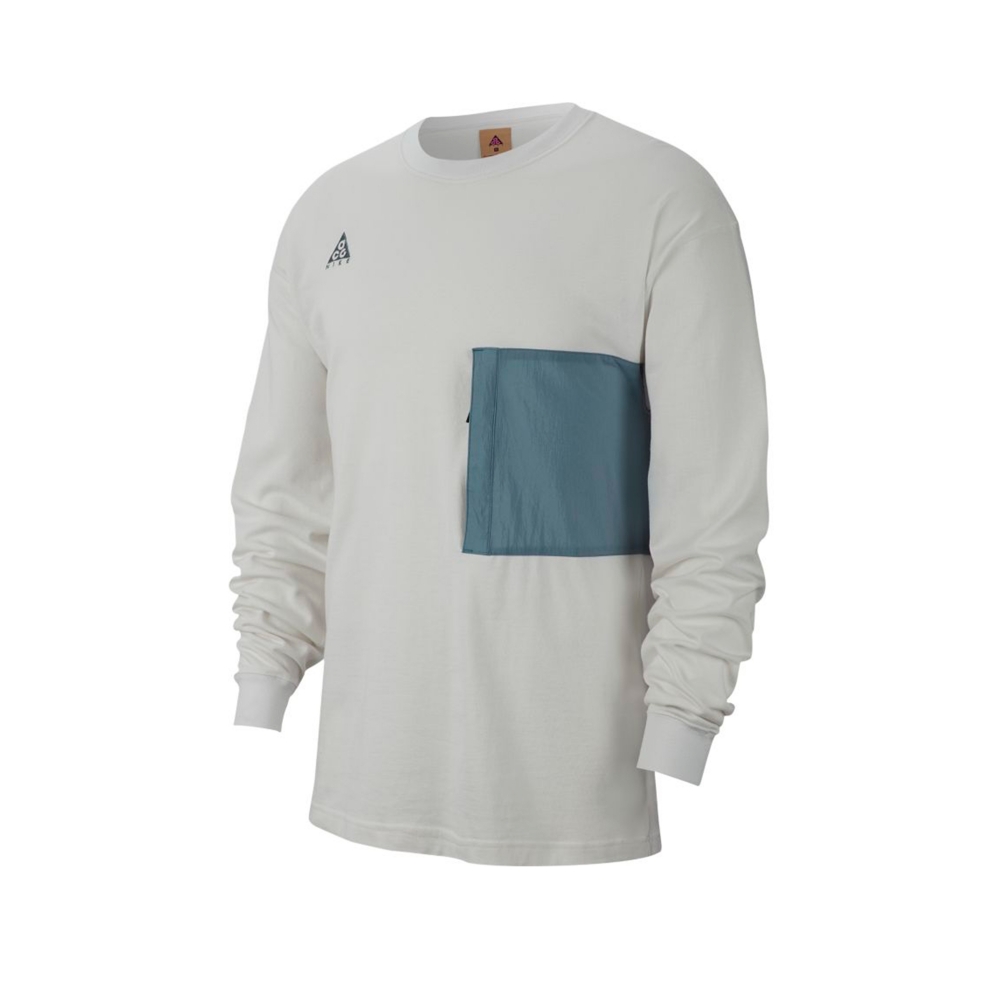 Nike ACG Heavyweight Long Sleeve T-Shirt (Summit White/Aviator Grey)