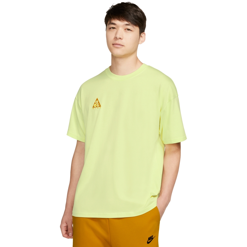 Nike ACG NRG Logo T-Shirt (Luminous Green/University Gold)
