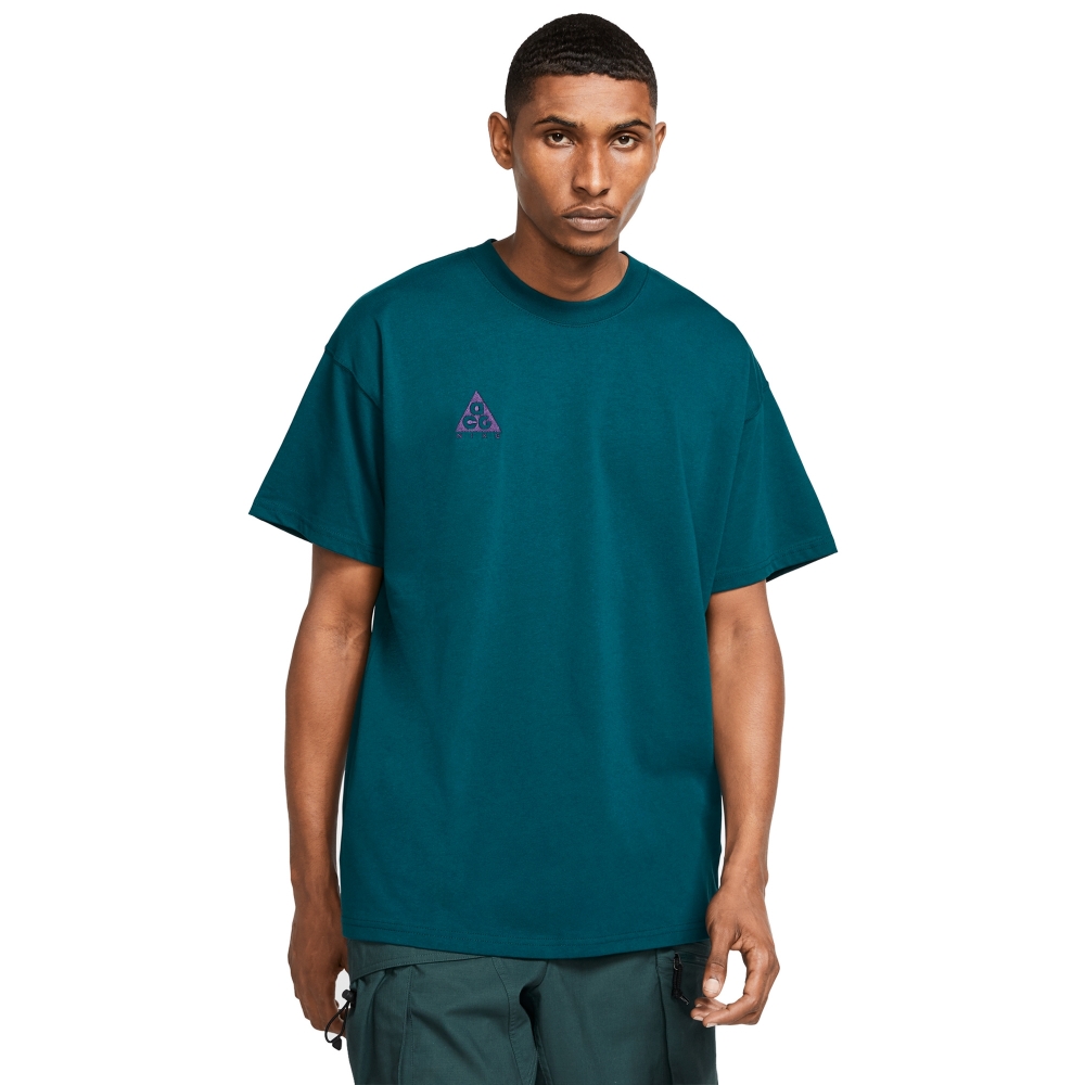 Nike ACG NRG Logo T-Shirt (Midnight Turquoise/Grand Purple)