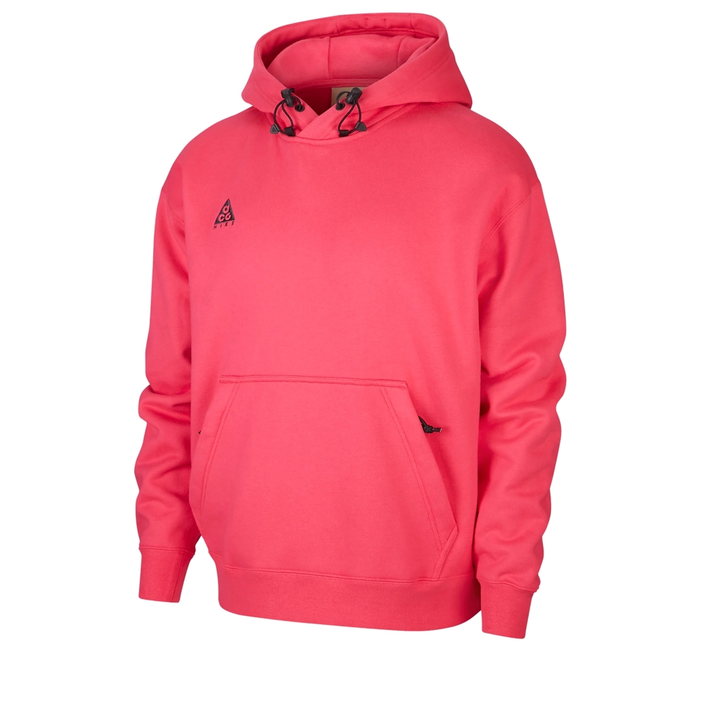 Nike ACG Pullover Hooded Sweatshirt (Rush Pink/Anthracite)
