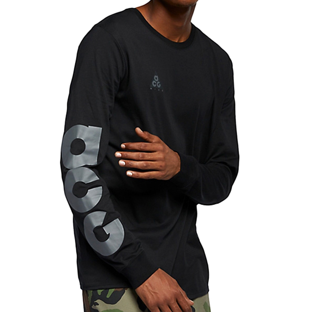 Nike ACG Sportswear Long Sleeve T-Shirt (Black/Black)