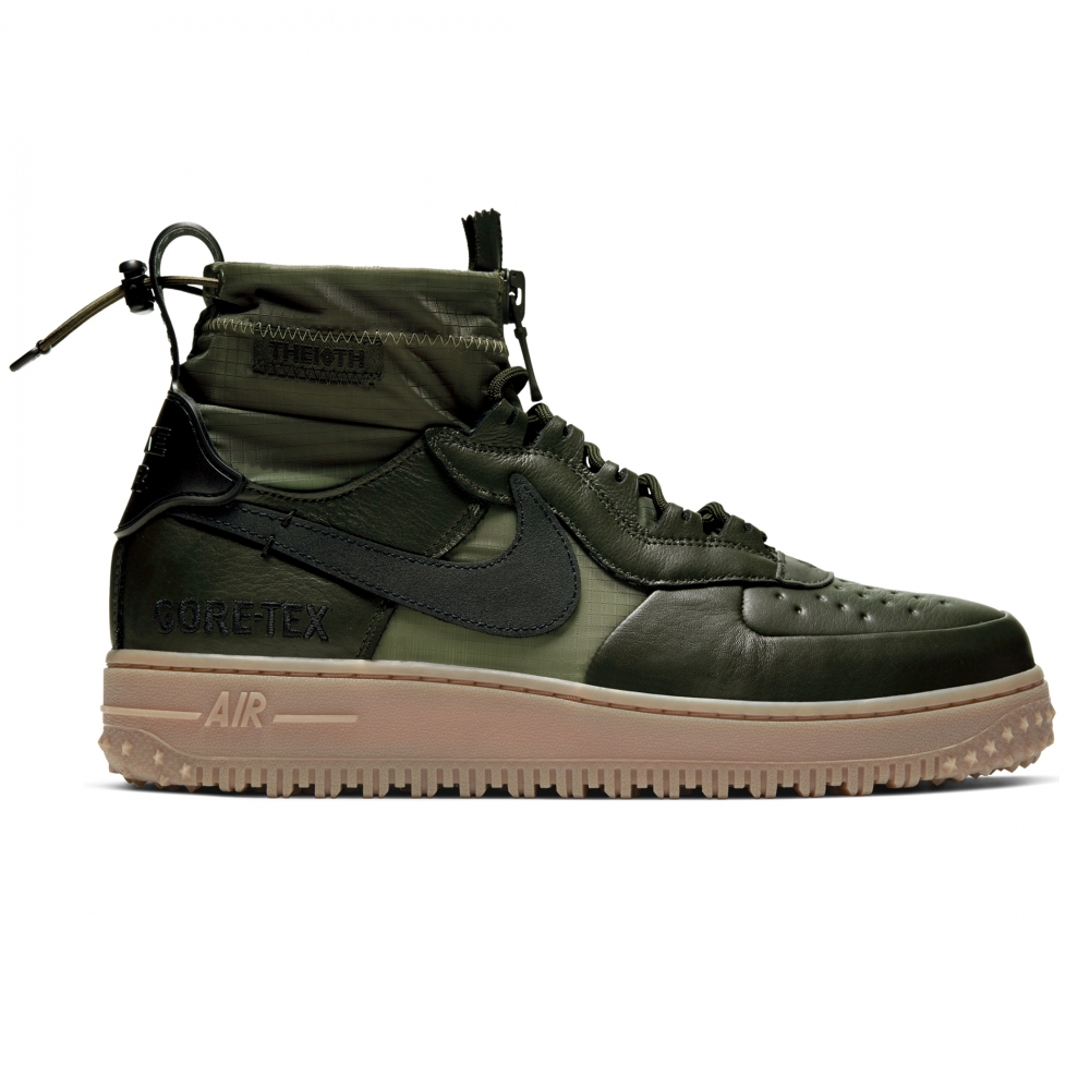 Nike Air Force 1 Winter GORE-TEX (Sequoia/Black-Medium Olive-Gum Medium Brown)