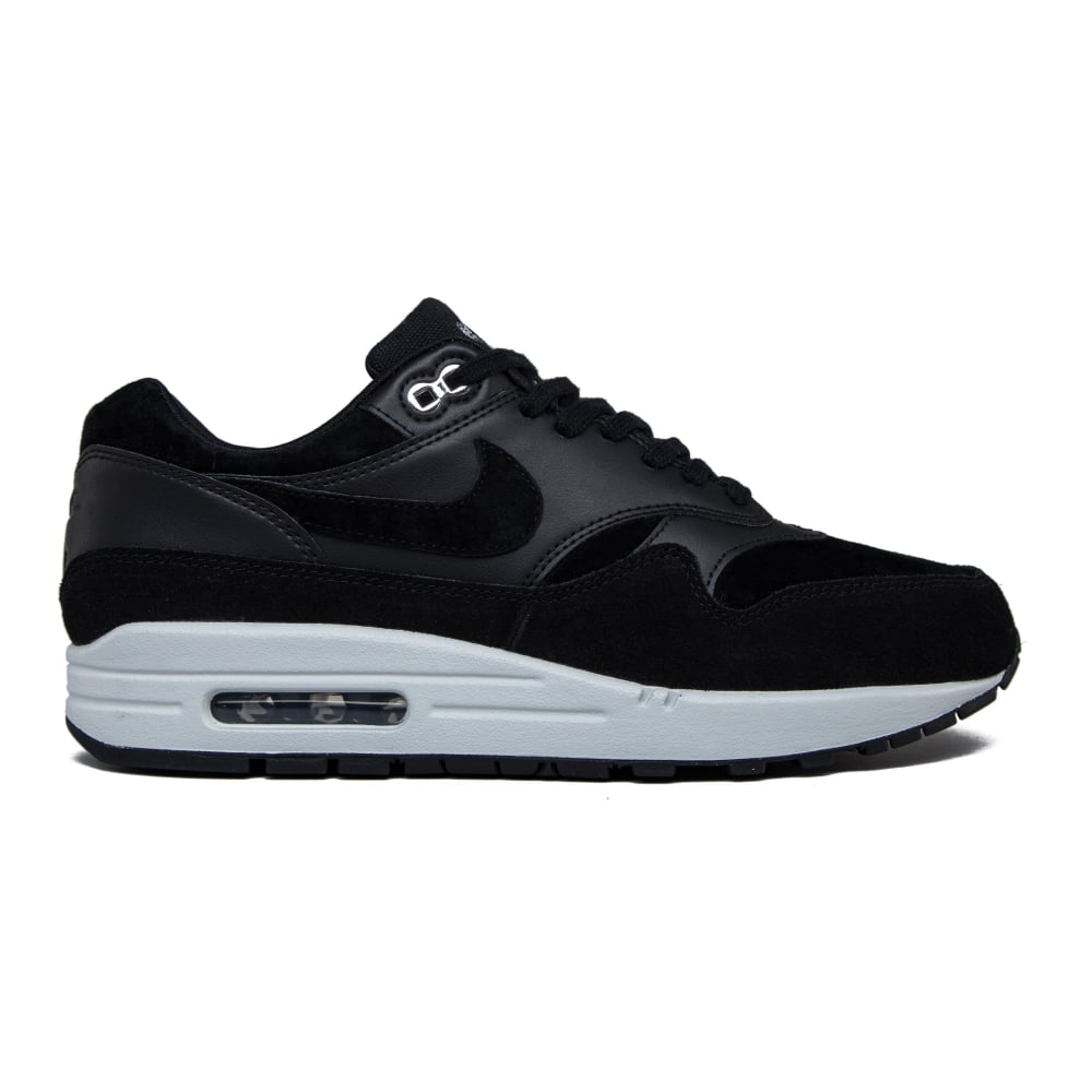 Nike Air Max 1 Premium Rebel Skulls Black Chrome Off White Consortium