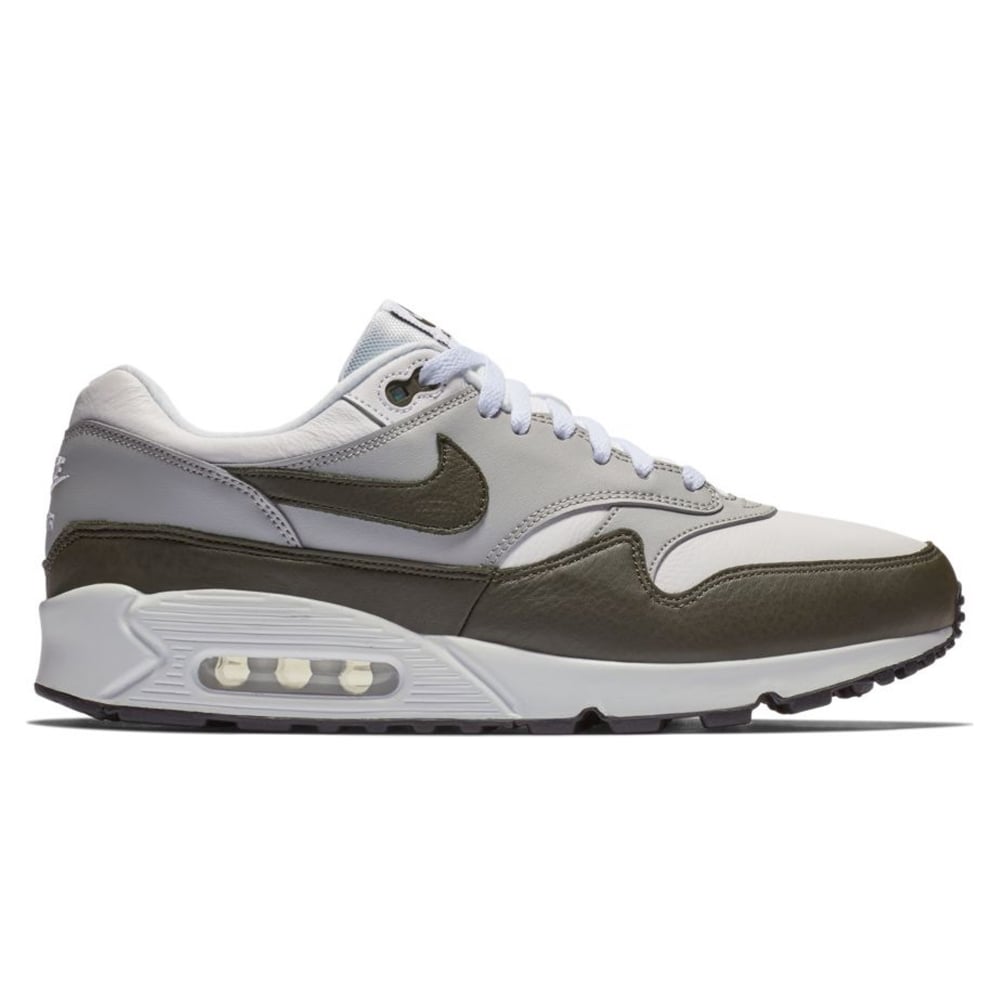 Nike Air Max 90/1 (White/Cargo Khaki-Black)