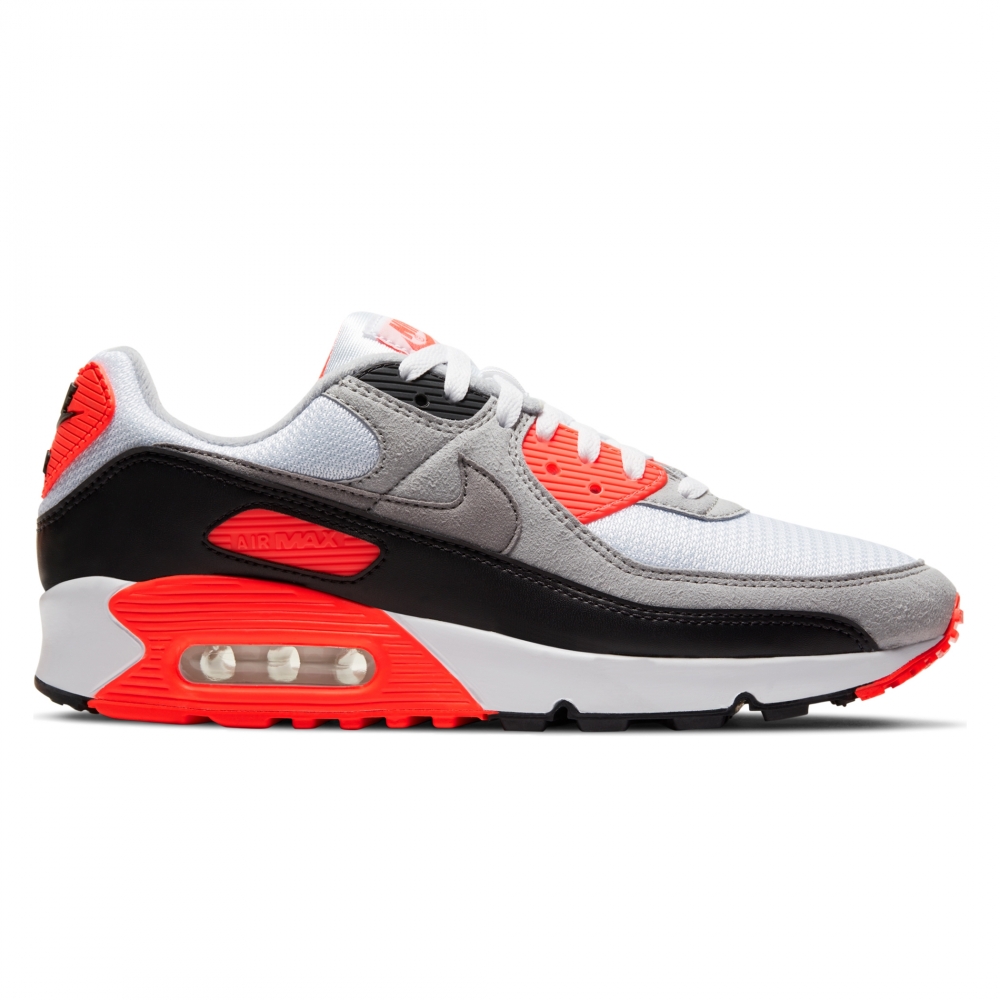 Nike Air Max III 'Infrared' (White/Black-Cool Grey-Radiant Red)
